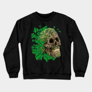 Unique Cool Tree Spirit Skull With Ivy Crewneck Sweatshirt